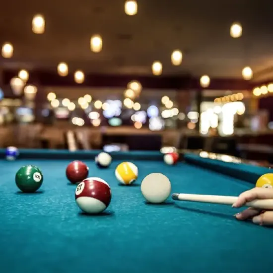 Unique Bargains Plastic Lightweight Portable Billiard Cue Tips Black 3.4 x 1.9 Inch 2 Pcs image {5}