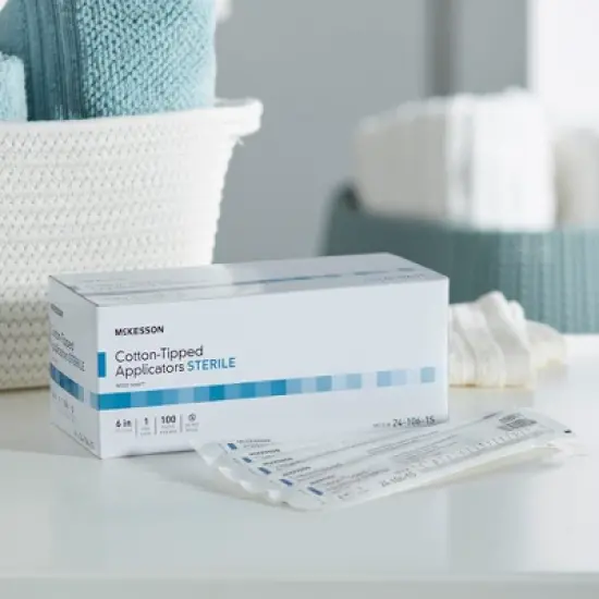McKesson Cotton Tipped Swabstick, Sterile, 6 in. image {5}