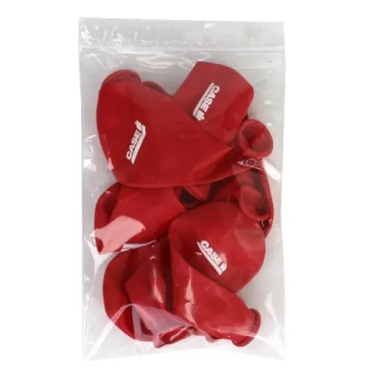10 Pack of RED Case IH 9 Inch Balloons AI-750 image {1}