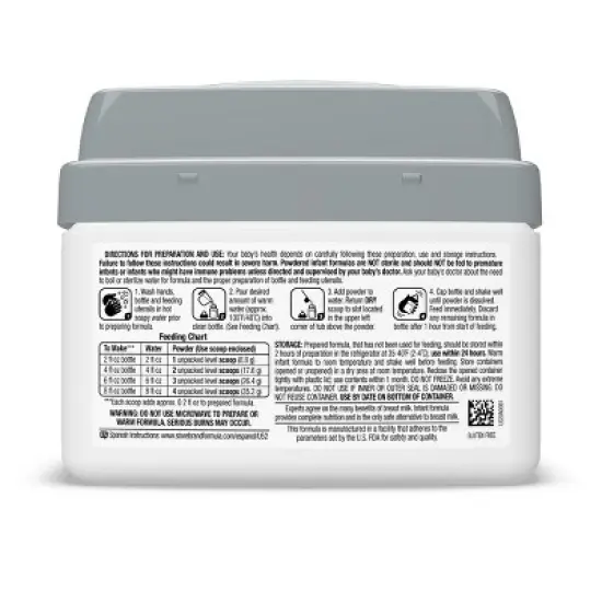 Advantage Premium Infant Formula with Iron Powder - 23.2oz - up & up&trade; image {4}