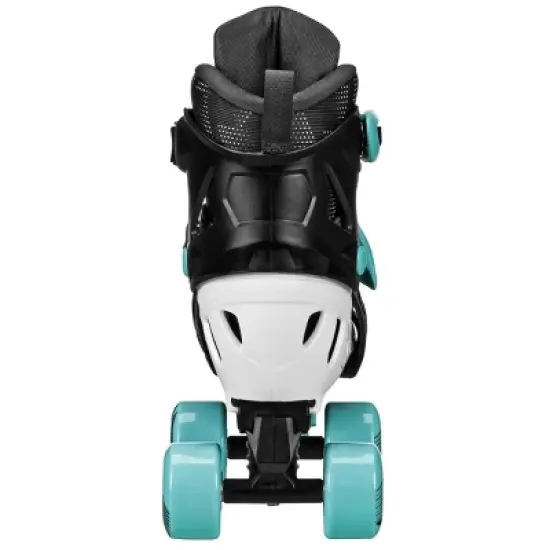 Roller Derby Youth Adjustable Roller Skates - Blue/Black 3-6: Indoor/Outdoor Use, 4 Wheels image {4}