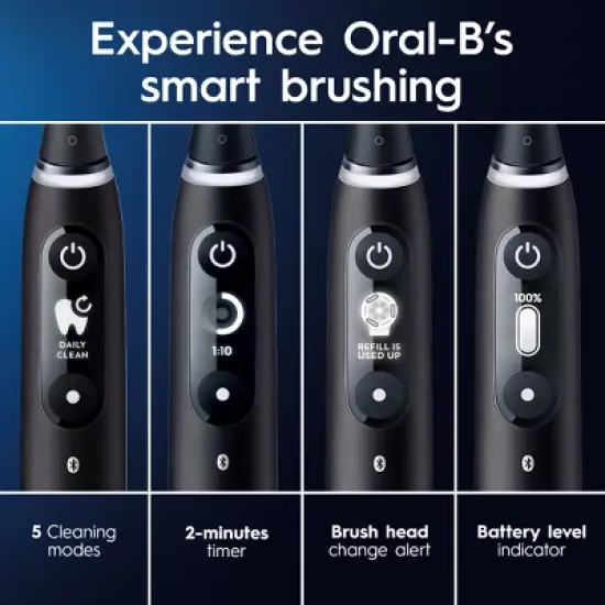 Oral-B iO Series 6 Electric Toothbrush with 1 Brush Head image {6}