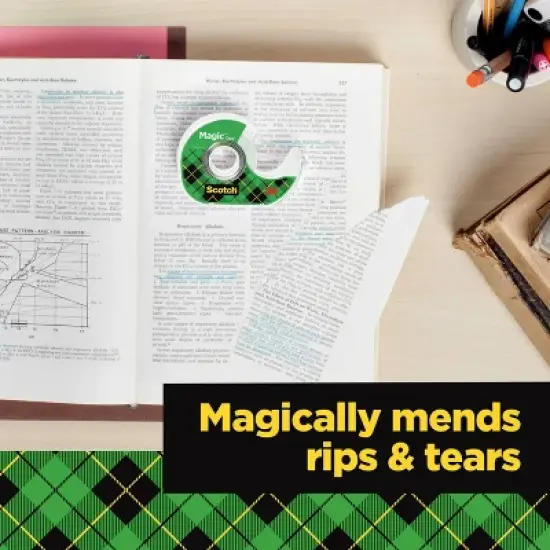 Scotch Magic Tape with Dispensers 3pk image {6}