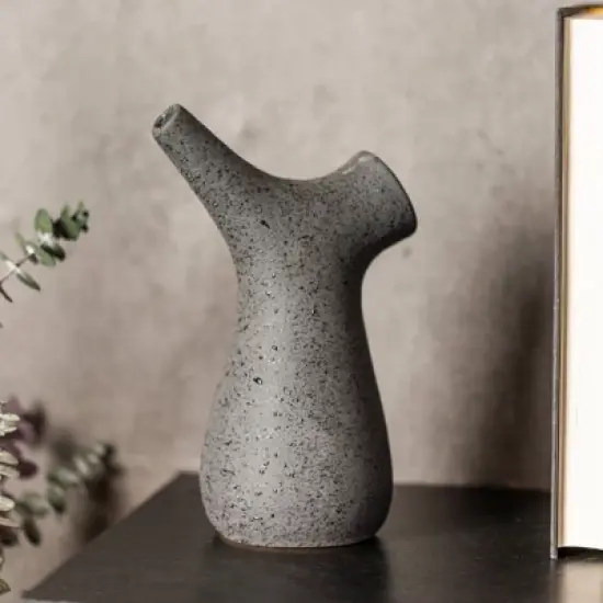 Hepworth Black Stoneware Watering Pitcher image {4}