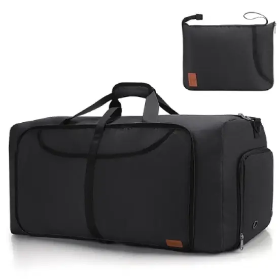 150L Large Waterproof Bag for Men Travel, Extra Large Trave Duffle Bag with Shoe Compartment image {9}