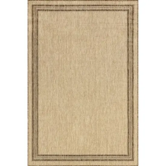 nuLOOM Rasha Classic Border Indoor/Outdoor Patio Area Rug image {9}