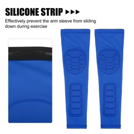 Unique Bargains Reduce Joint Pain Arm Elbow Compression Sleeve Pair image {4}