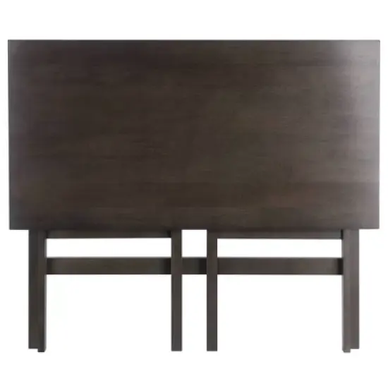 Xander Foldable Desk Oyster Gray - Winsome image {9}