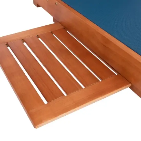 Ralden Sunlounger - Outdoor - PAT7070 - Natural/Navy -Safavieh image {8}