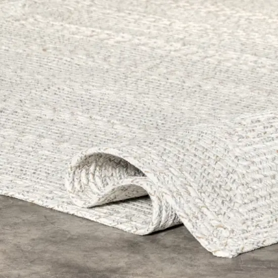 nuLOOM Rowan Braided Texture Indoor/Outdoor Area Rug image {3}