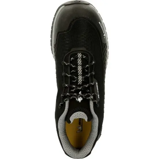 Men's MICHELIN&reg; Latitude Tour Alloy Toe Athletic Work Shoe, MIC0003, Black image {5}