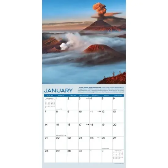 Willow Creek Press 2024 Wall Calendar 12"x12" Amazing Planet image {2}