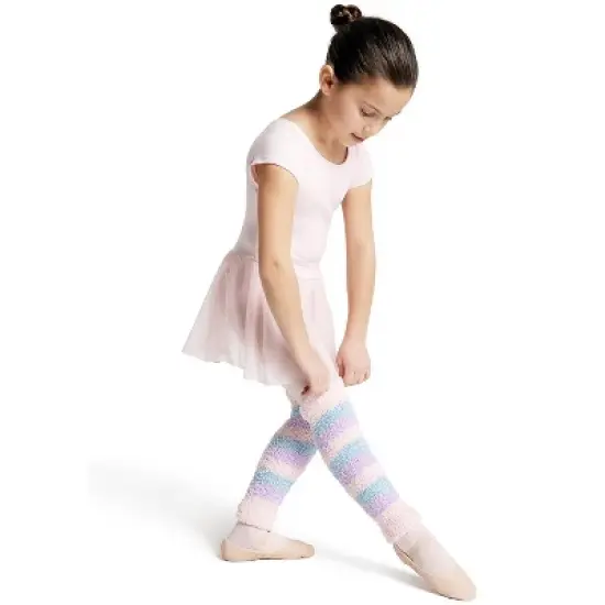 Capezio Harmonie 12" Striped Pamper Legwarmer - Child - Girls One Size image {3}