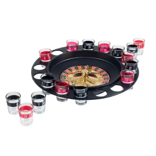 Trademark Poker Shot Roulette Casino Drinking Game for Adults image {1}