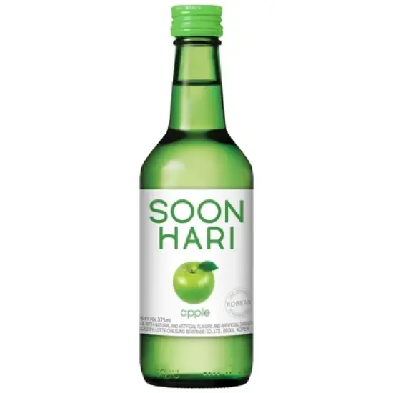 Soonhari Apple Soju - 375ml Bottle image {5}