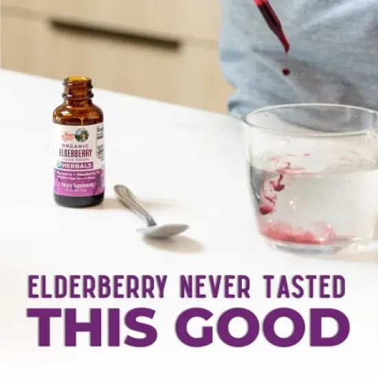 MaryRuth's Elderberry Drops, Blueberry Raspberry, Org, 1 oz image {10}
