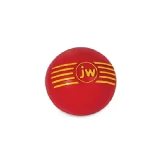 JW Pet iSqueak Ball - Rubber Dog Toy- Medium (3" Diameter) image {1}