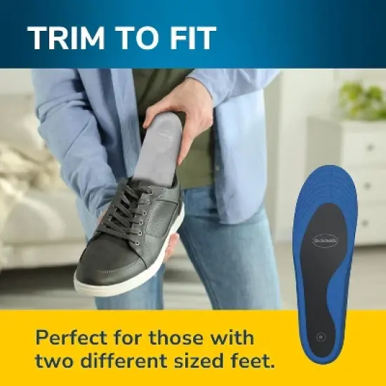 Dr. Scholl's Pressure Relief Trim to Fit Insoles for Men - Size (8-13) image {6}