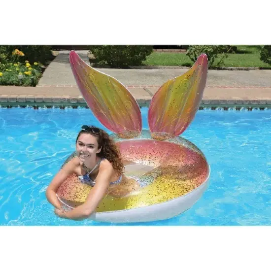 Poolmaster 48'' Glitter Pixie Swimming Pool Tube Float image {8}