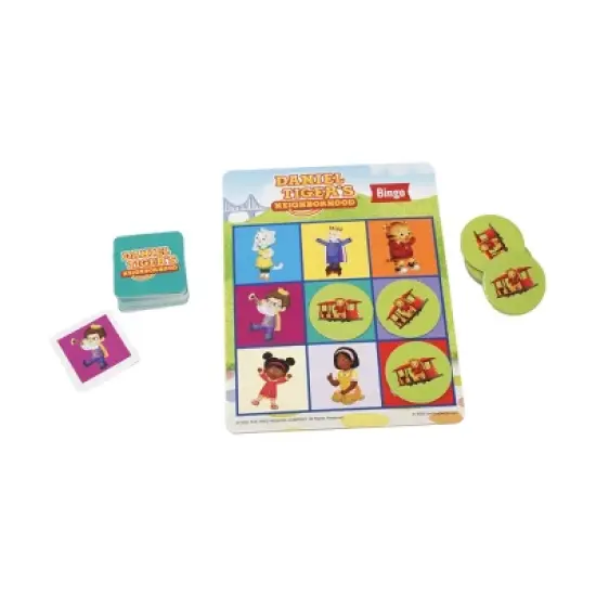 AreYouGame.com Daniel Tiger's Neighborhood Bingo & Memory Match Board Game image {3}
