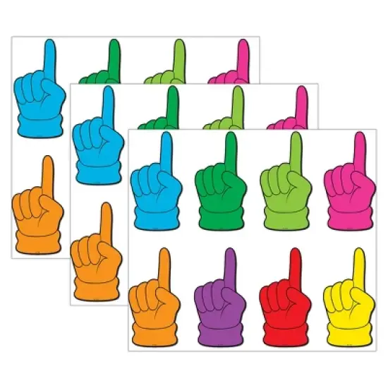 Teacher Created Resources&reg; Pointing Hands Magnetic Accents, 16 Per Pack, 3 Packs image {3}