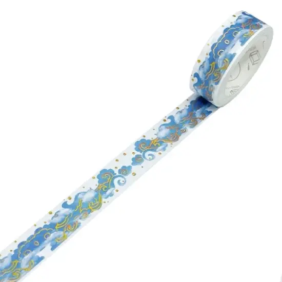 Wrapables Poetic Picturesque Gold Foil Washi Masking Tape, 15mm x 5M image {5}