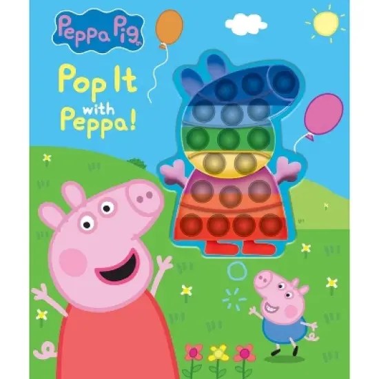 Peppa Pig: Pop It with Peppa! - (Book with Pop-It) by  Meredith Rusu (Hardcover) image {2}
