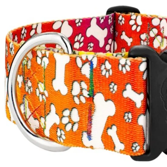 Country Brook Petz 1 1/2 Inch Deluxe Trippy Doggo Dog Collar image {3}