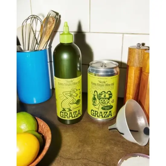 Graza Refill Sizzle Extra Virgin Olive Oil - 725mL image {4}