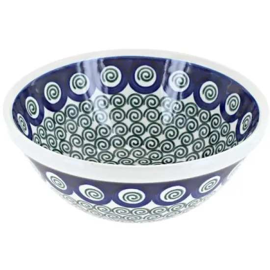 Blue Rose Polish Pottery Ceramika Artystyczna Cereal Bowl image {16}