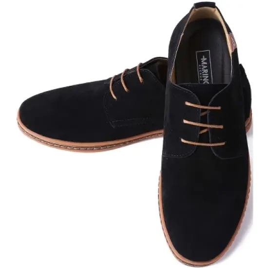 Mio Marino - Men's Classic Suede Oxford Shoes image {3}
