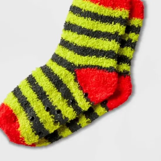 Boys' The Grinch 'Merry Grinchmas' 2pc Pajama Set with Socks - Black image {3}