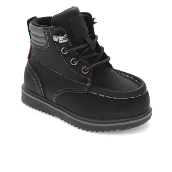 Levi's Toddler Dean Vegan Leather Unisex Moc Toe Boot image {6}