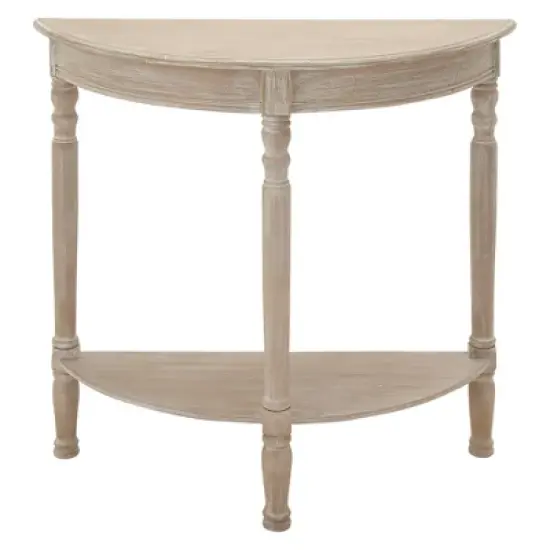 32" x 32" Traditional Wood Console Table - Olivia & May image {7}