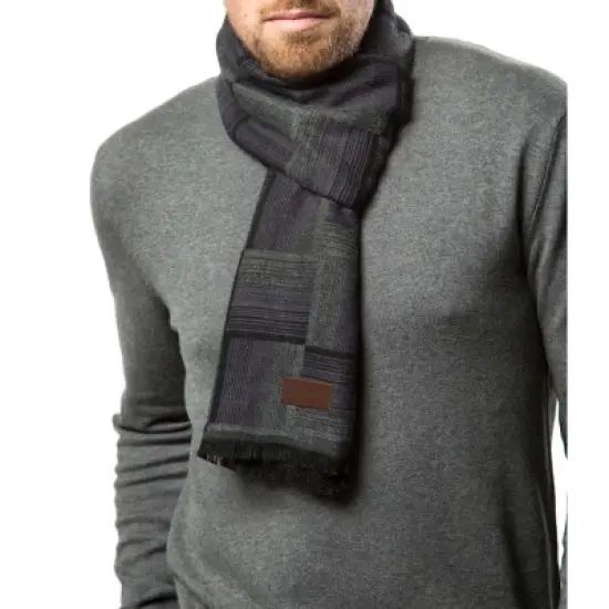 Mio Marino | Men's Cashmere Feel, 100% Cotton Fashion Winter Scarf image {9}