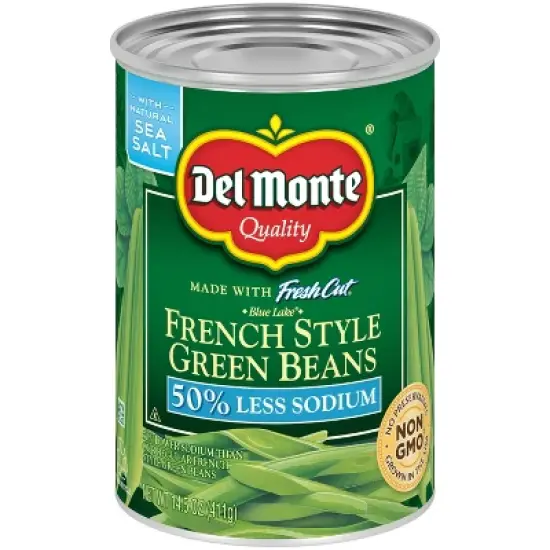 Del Monte French Style Green Beans - 14.5oz image {3}