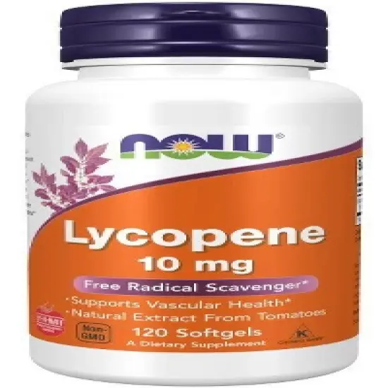 Lycopene 10mg by Now Foods  -  120 Softgel image {3}