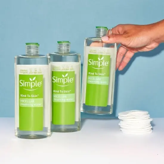 Simple Micellar Cleansing Water - Unscented - 13.5 fl oz image {6}