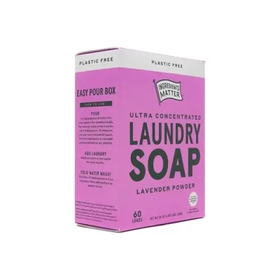 Ingredients Matter Lavender Laundry Powder - 30oz image {2}