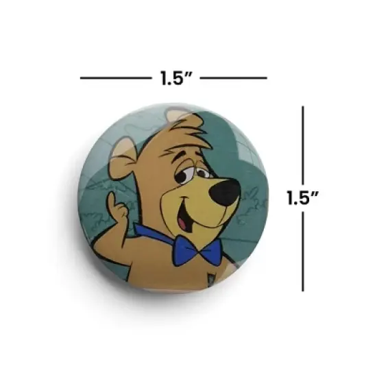 Crowded Coop, LLC Hanna-Barbera Yogi Bear Magnet 4-Pack image {2}