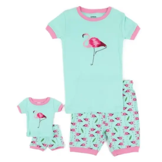 Leveret Girls and Doll Matching Short Pajamas image {11}