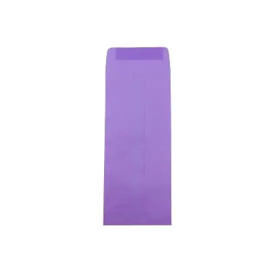 JAM Paper #12 Policy Business Colored Envelopes 4.75x11 Purple Recycled 4156910 image {1}