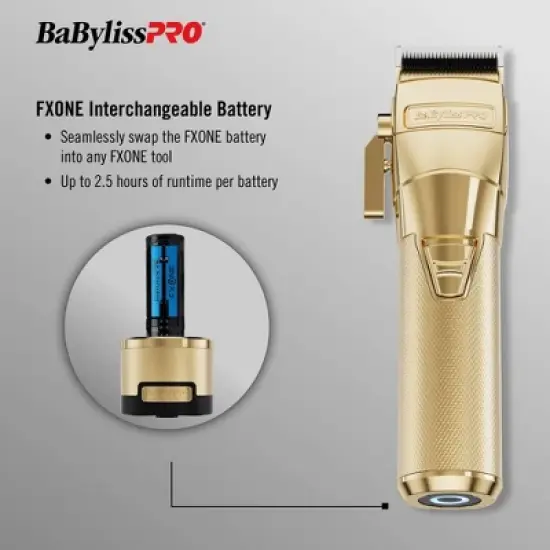 BaBylissPRO FXONE GOLDFX Clipper image {5}