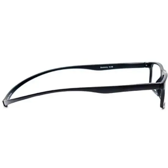 Magz Gramercy Magnetic Front Connecting Reading OR Blue Light Glasses OR Transition Photochromic in Matte Black image {3}