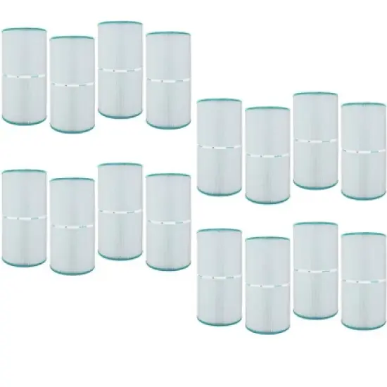 Hurricane 16 Pack HF7469-04 Advanced Pool Filter Cartridge for PCC60, Unicel C-7469, Filbur FC-1975, Pentair Clean & Clear 240, SwimClear C2025 image {6}