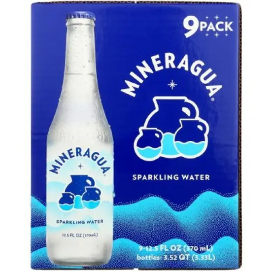 Mineragua Sparkling Water - Case of 9/12.5 fz image {3}