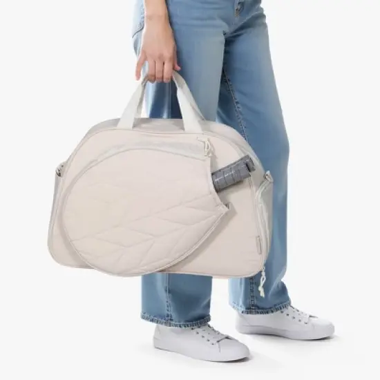 Hynes Eagle Pickleball Duffel Bag &ndash; Water-Resistant Paddle Sports Gym Bag with Laptop Sleeve, Shoe Pocket & Court Hooks image {7}