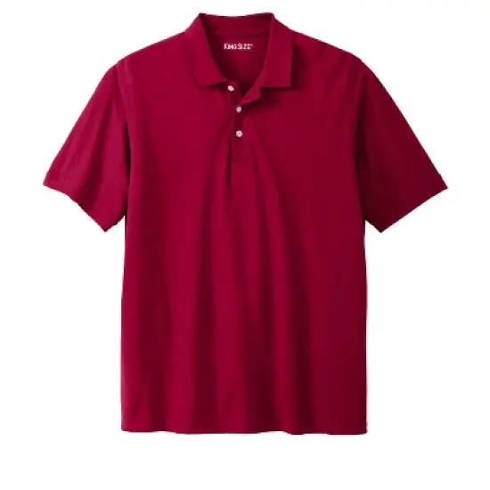 KingSize Men's Big & Tall Shrink-Less&trade; Piqu&eacute; Polo Shirt image {13}
