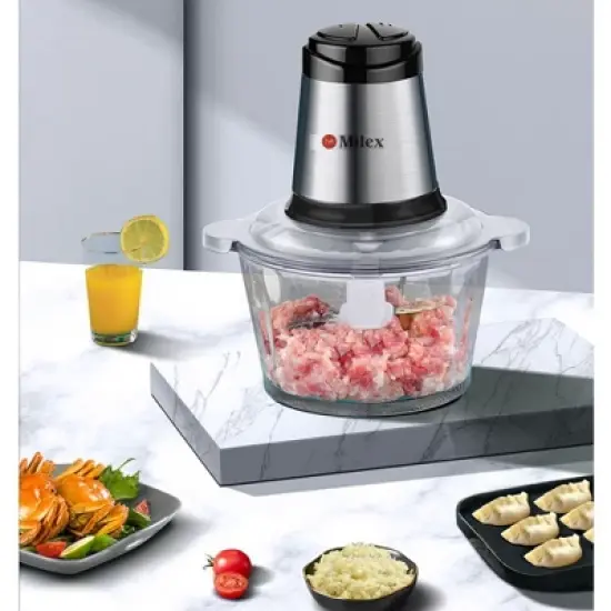 Milex Insta Chop Elite &ndash; 300W Turbo Food Processor with 4-Layer Stainless Steel Blades image {1}