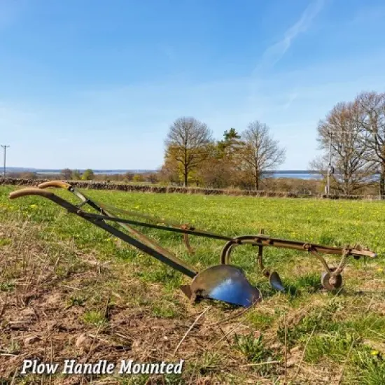 Clark Bending Plow Handles for Low and High Wheel Cultivators Hardwood 56.25" x 8", USA Made, Set of 2 image {2}